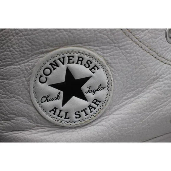 Converse Chuck Taylor Women's 13 Men's 11 All Star Lugged 2.0 Hi White LEATHER - Picture 10 of 10
